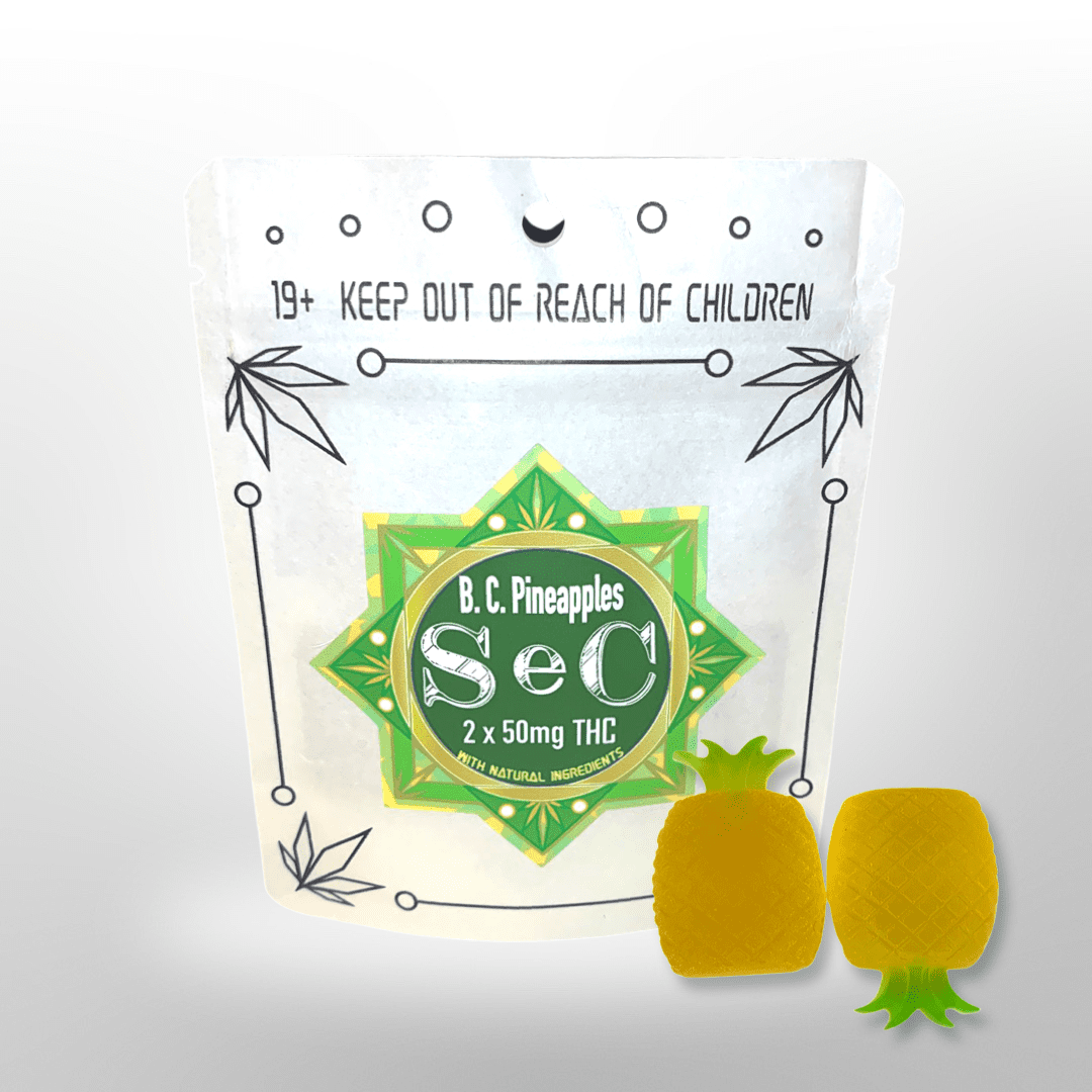 BC Pineapples (2 x 50mg THC) by SEC
